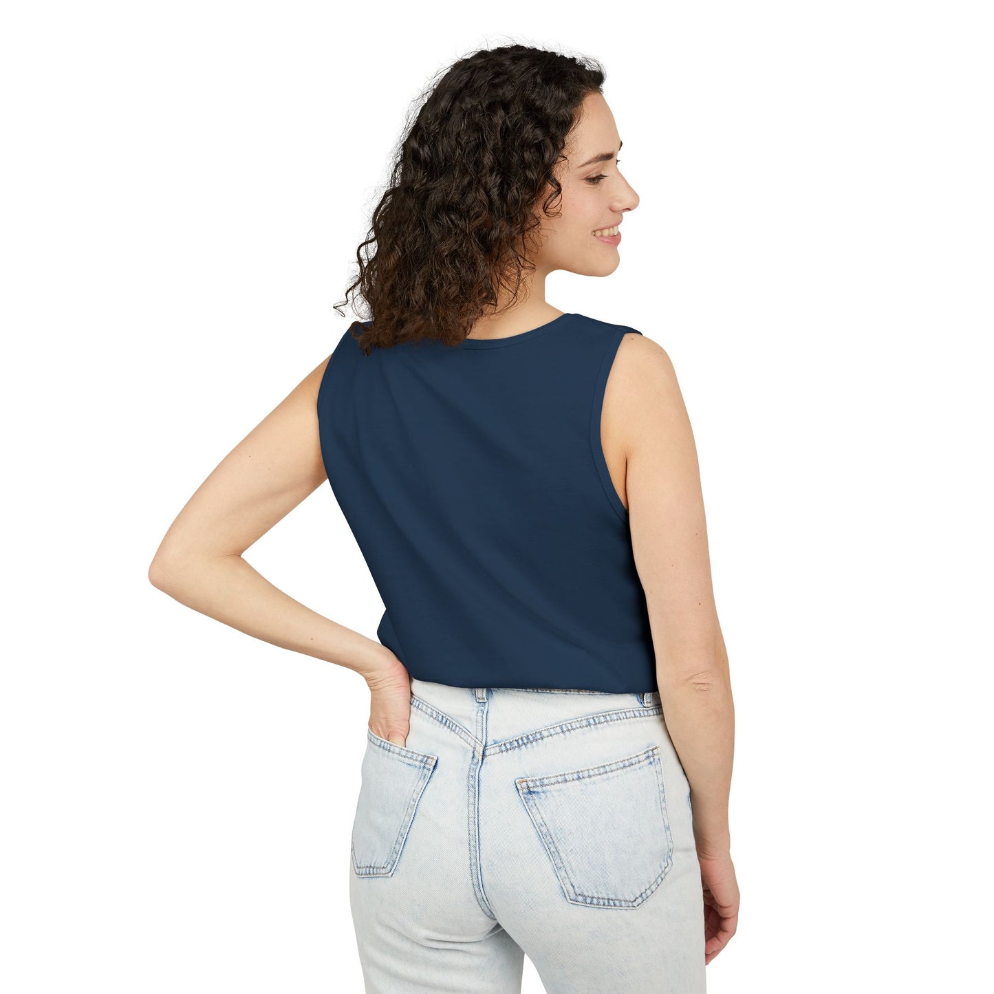 Meaningful Moment Unisex Tank Top | Gift for Mindfulness, Relaxed Style, Everyday Wear, Inspirational Apparel