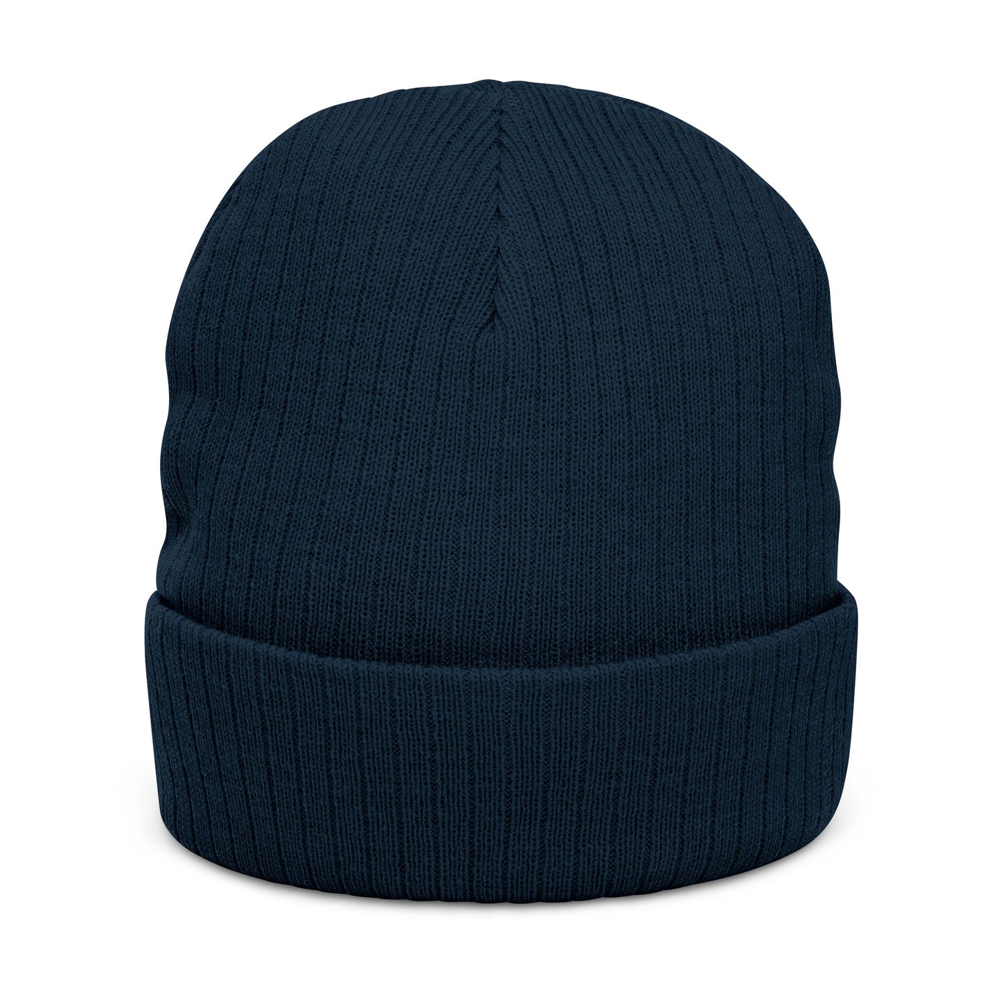 Cozy Ribbed Knit Beanie with Embroidery - Perfect Winter Hat for Outdoor Adventures, Gifts, and Everyday Wear