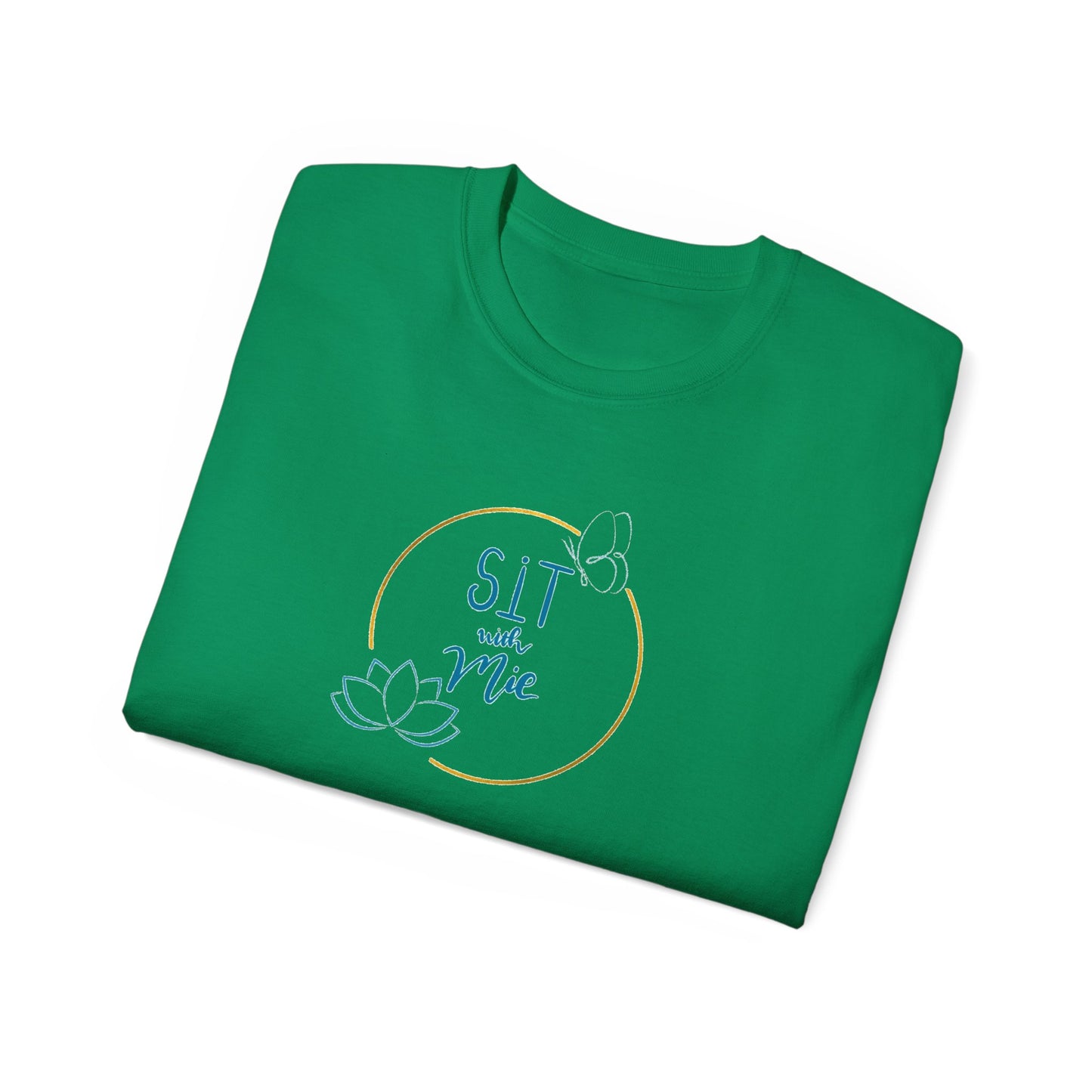 Relaxed Lotus Tee, Unisex T-Shirt, Yoga Gift, Mindfulness Apparel, Comfortable Classic Tee, Self-Care Shirt, Spiritual Clothing