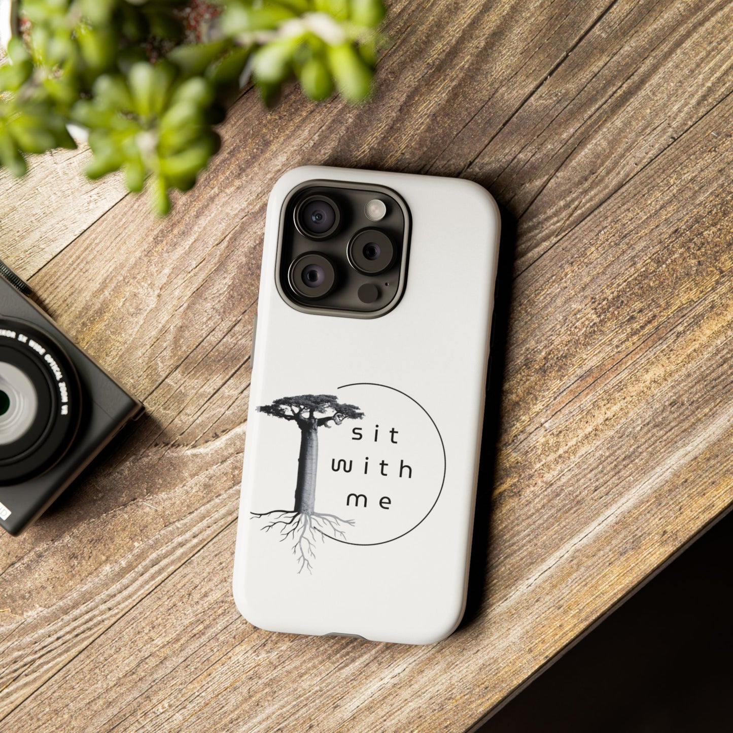 Lotus Flower Phone Case, Motivational Quote, Inspirational Gift, Mindfulness Decor, Self-Care Reminder