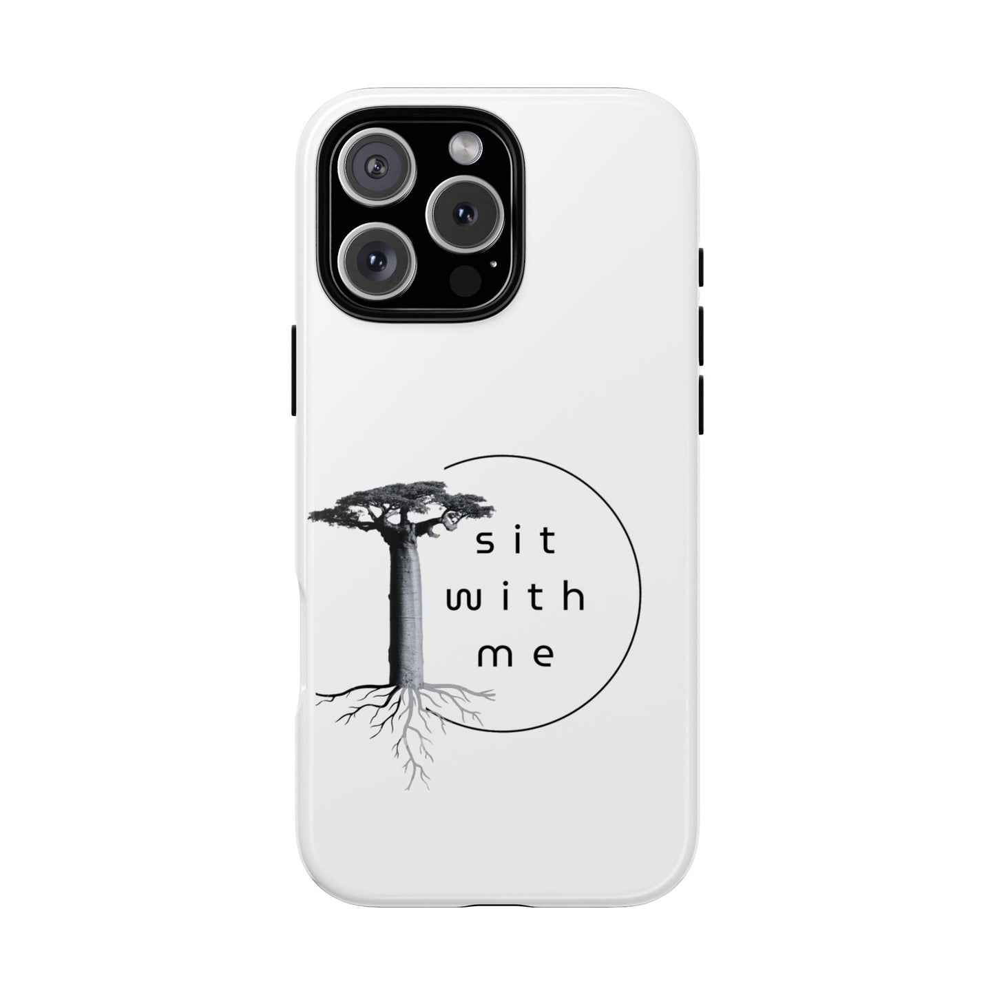 Lotus Flower Phone Case, Motivational Quote, Inspirational Gift, Mindfulness Decor, Self-Care Reminder