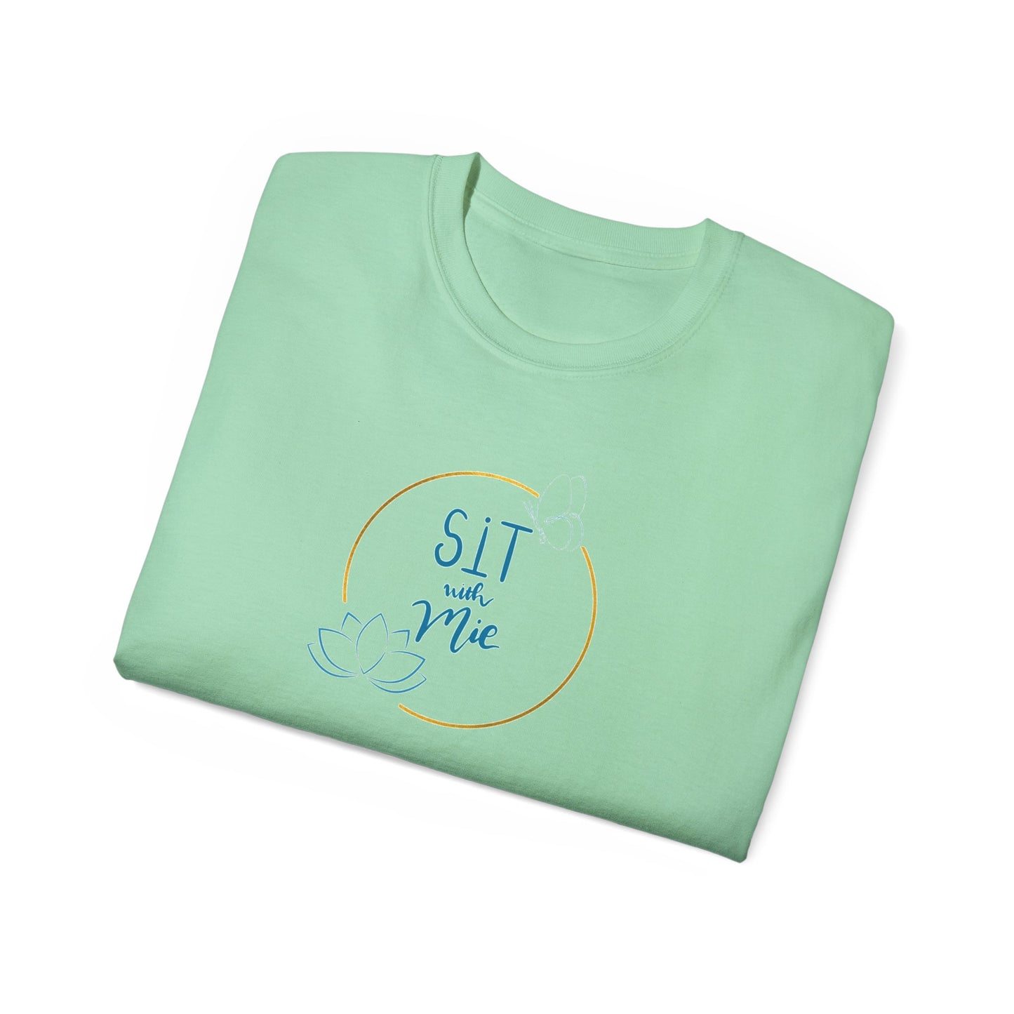 Relaxed Lotus Tee, Unisex T-Shirt, Yoga Gift, Mindfulness Apparel, Comfortable Classic Tee, Self-Care Shirt, Spiritual Clothing