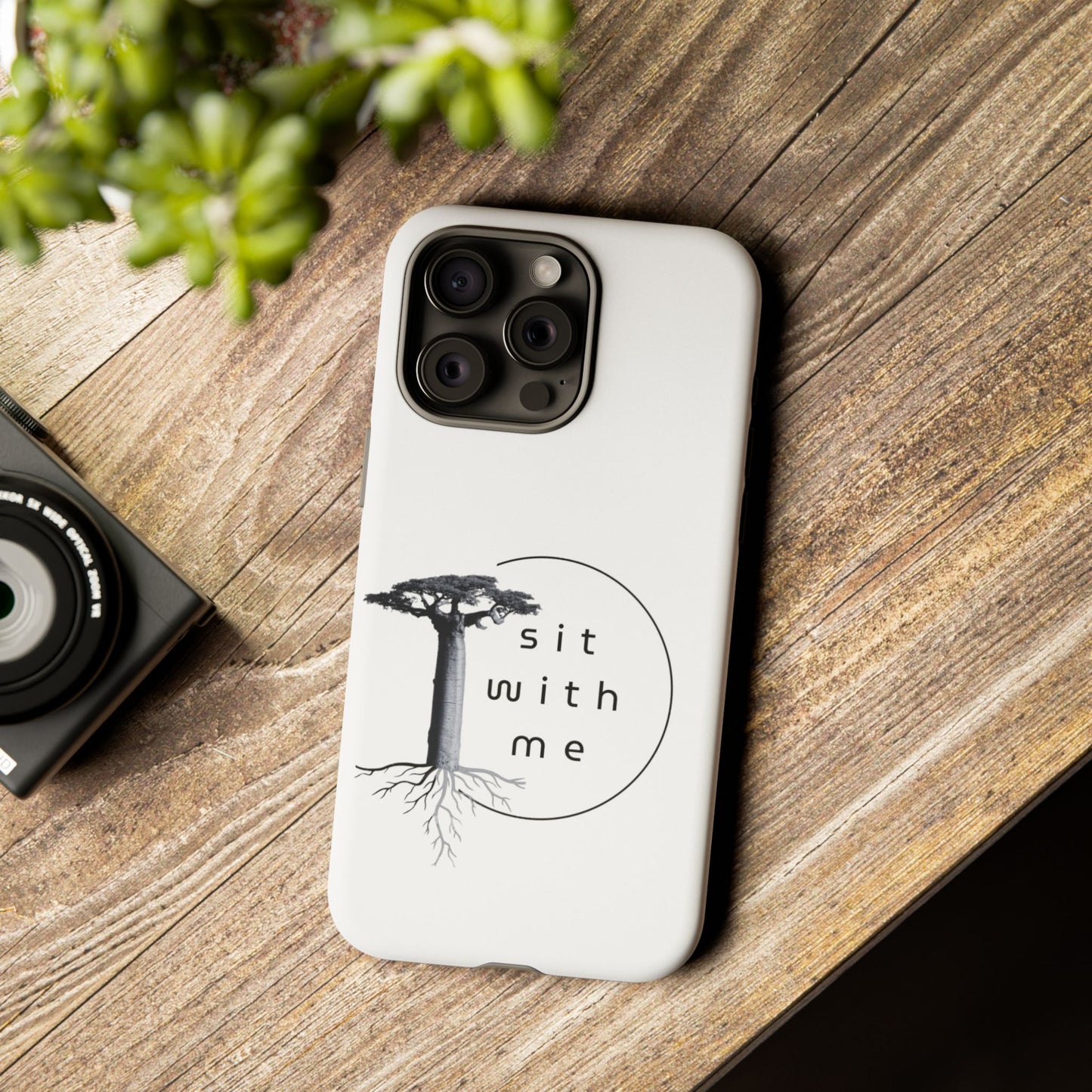 Lotus Flower Phone Case, Motivational Quote, Inspirational Gift, Mindfulness Decor, Self-Care Reminder