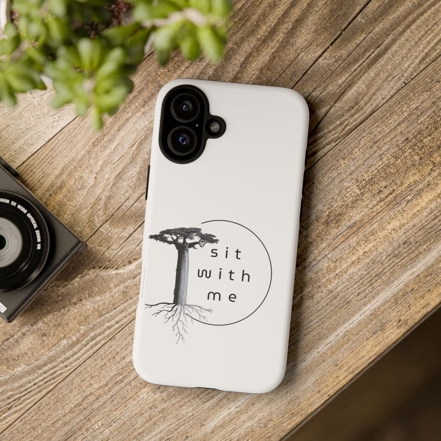 Lotus Flower Phone Case, Motivational Quote, Inspirational Gift, Mindfulness Decor, Self-Care Reminder
