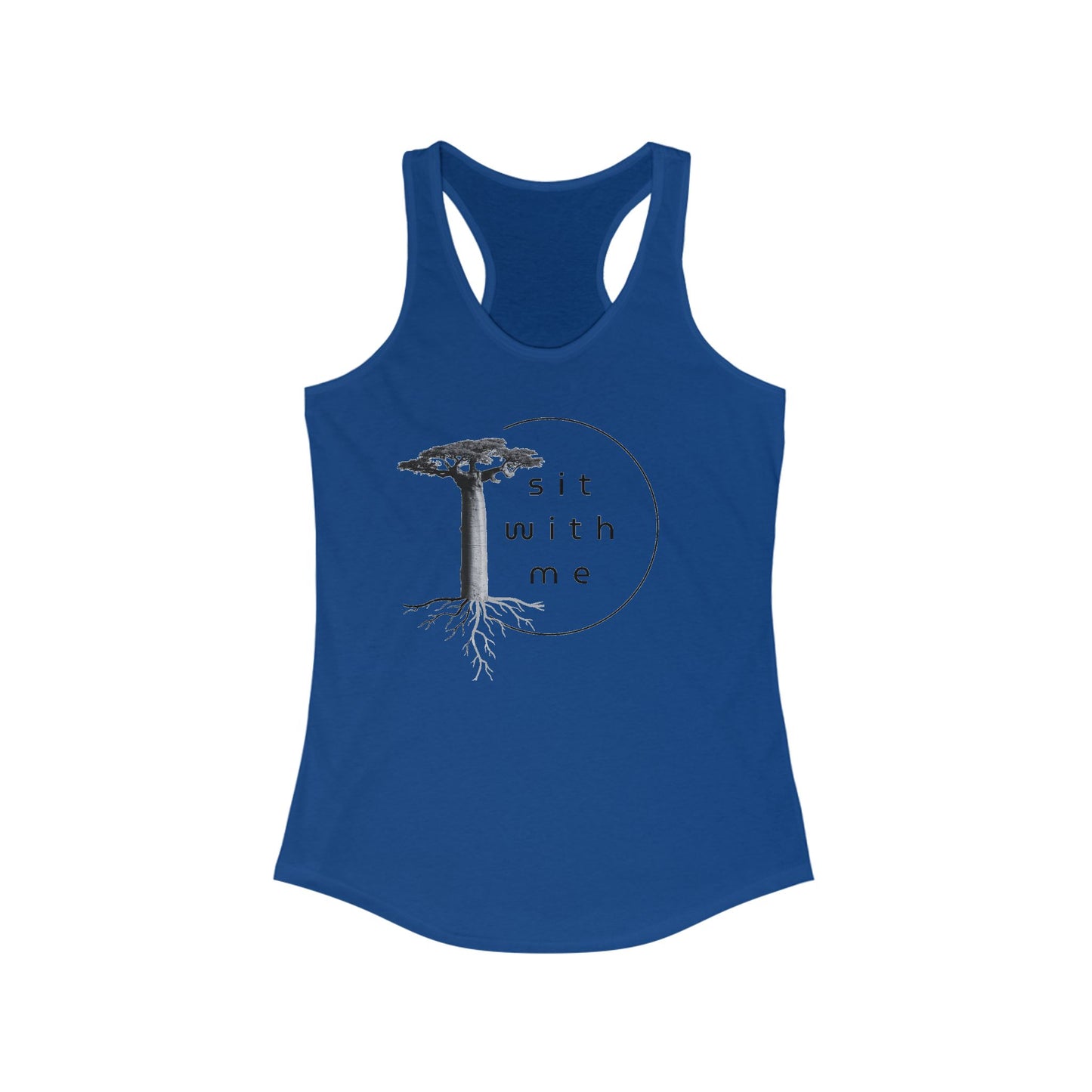 Bohemian Racerback Tank, Inspirational Tank Top, Nature Lover Gift, Relaxed Fit Tee, Summer Essentials, Casual Wear, Fitness Apparel