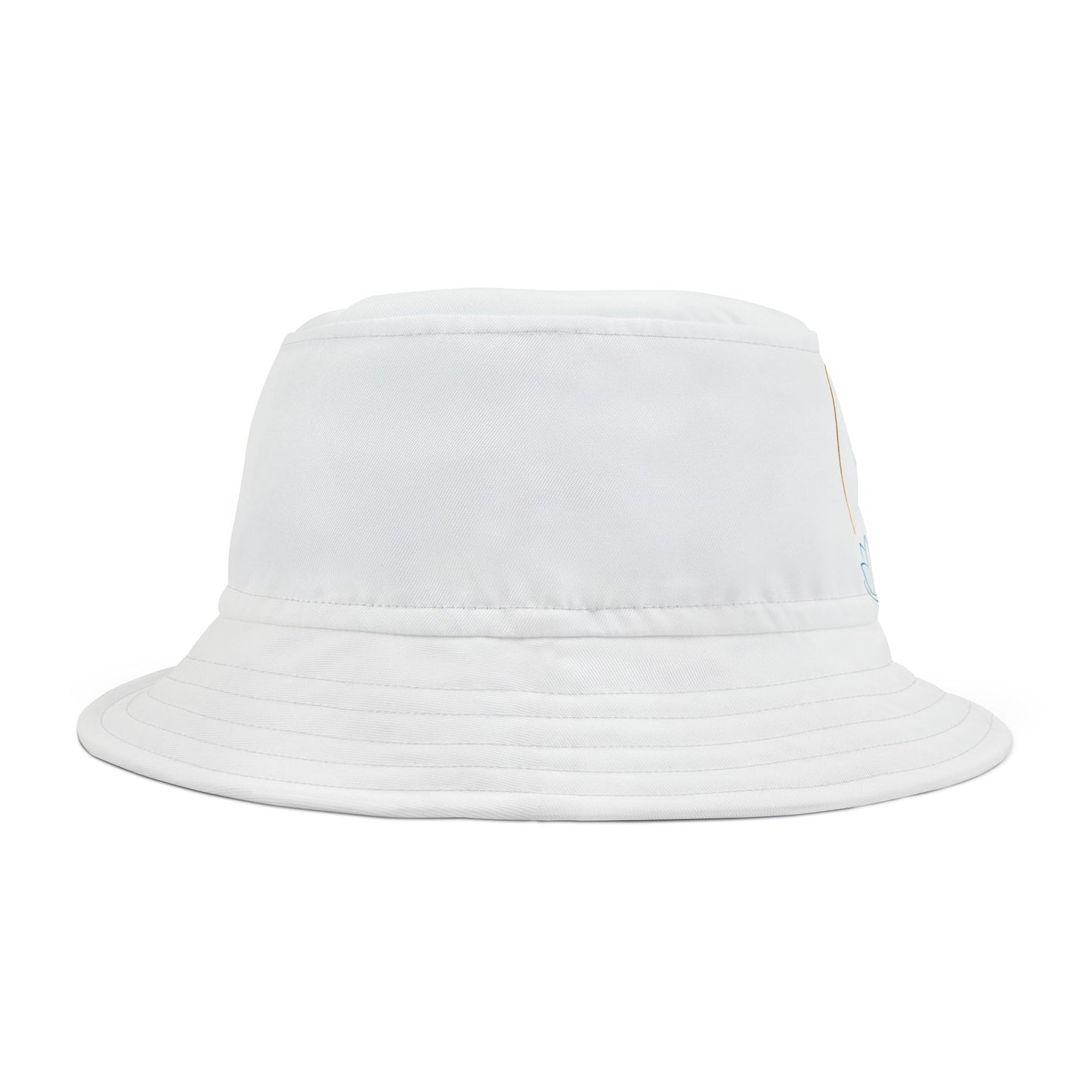 Lotus Flower Bucket Hat: Relaxing Summertime Vibes, Gift for Her, Outdoor Fun, Boho Style, Cool Sun Protection