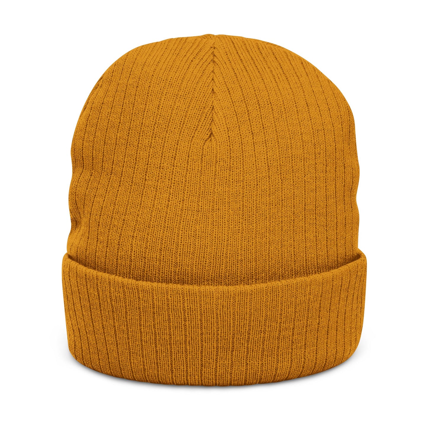 Cozy Ribbed Knit Beanie with Embroidery - Perfect Winter Hat for Outdoor Adventures, Gifts, and Everyday Wear