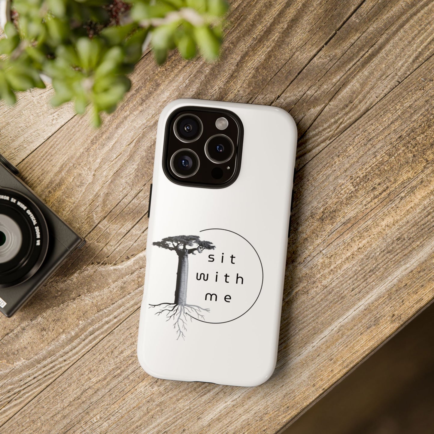 Lotus Flower Phone Case, Motivational Quote, Inspirational Gift, Mindfulness Decor, Self-Care Reminder