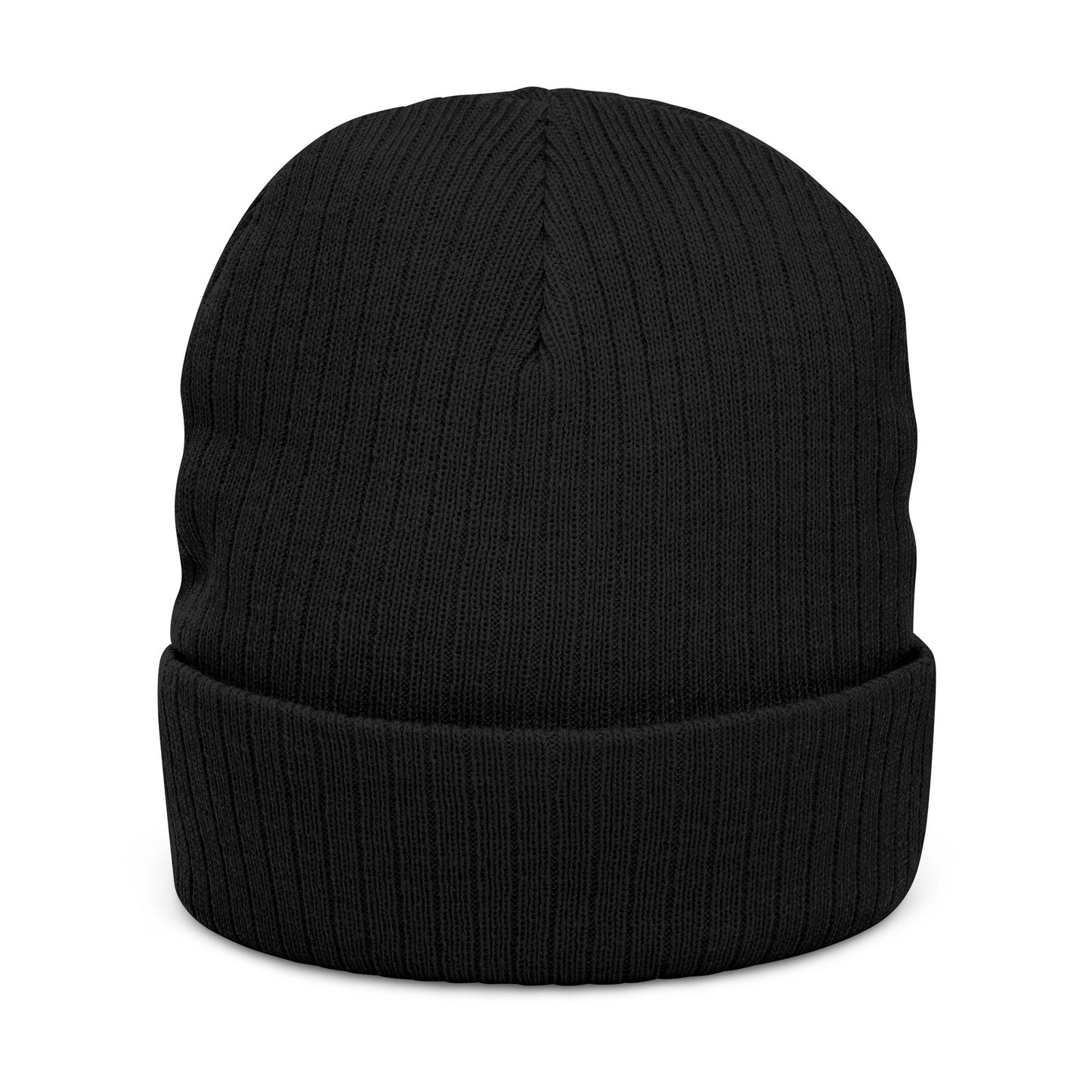 Cozy Ribbed Knit Beanie with Embroidery - Perfect Winter Hat for Outdoor Adventures, Gifts, and Everyday Wear